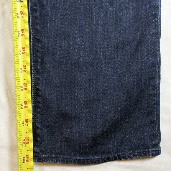 Madewell Rail Straight Jeans Women's 31x34 Dark Wash Stretch Classic - Picture 15 of 16
